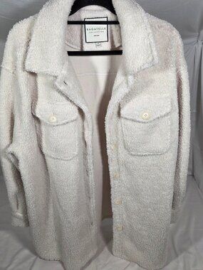 2x White Sherpa jacket (Bagateele)